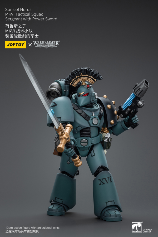 Joy Toy Sons of Horus MKVI Tactical Squad Sergeant with Power Sword(6973130379466)(6973130379466)