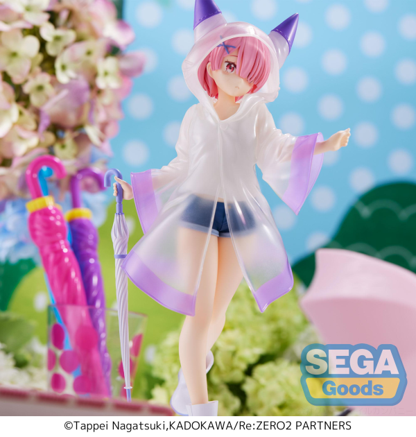 SEGA Luminasta "Re:ZERO -Starting Life in Another World-" Figure "Ram" -Day After the Rain- | 4580779546931