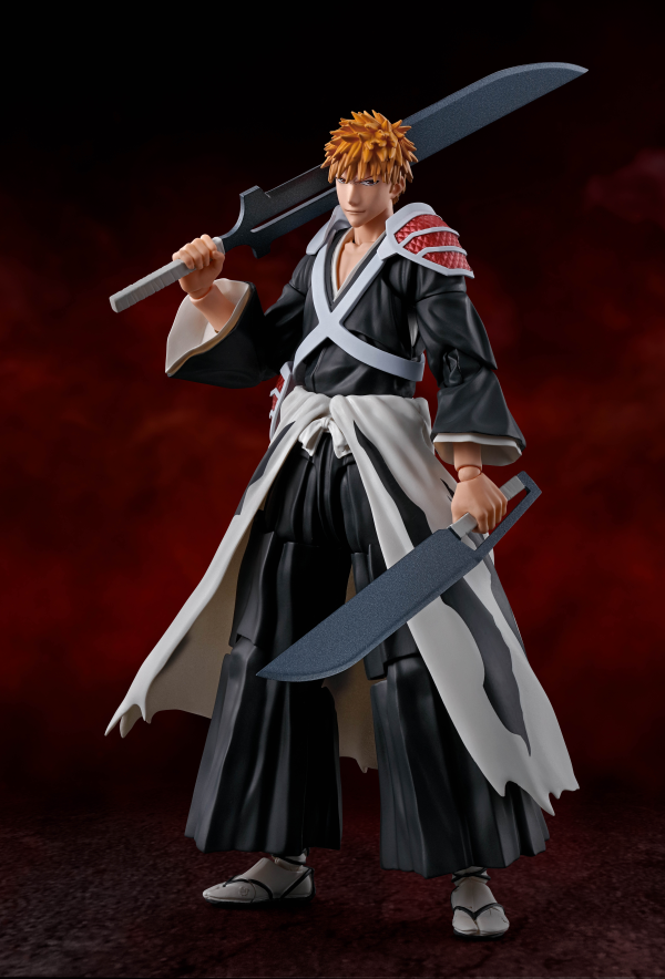 BANDAI Tamashii  ICHIGO KUROSAKI -DUAL ZANGETSU- "BLEACH", TAMASHII NATIONS S.H.Figuarts(4573102668165)(4573102668165)