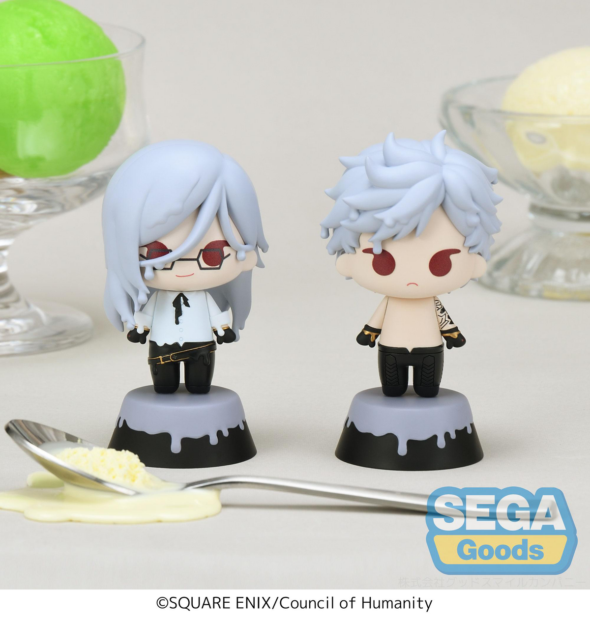 Tiny Melties TV Anime "NieR:Automata Ver1.1a" Mini Figure Vol.3 (EX) [Pack of: 1 Adam, 1 Eve] (Box of 2)