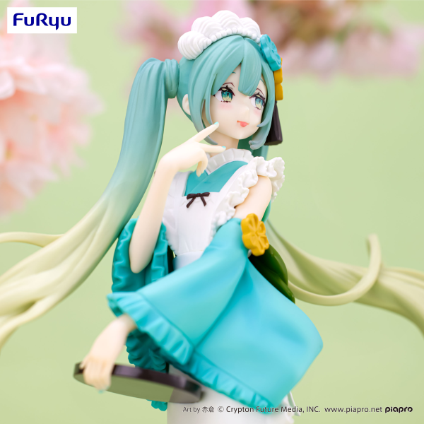 FURYU Corporation Hatsune Miku　Exceed Creative Figure -Matcha Green Tea Parfait Mint ver.-(4582655076440)(4582655076440)