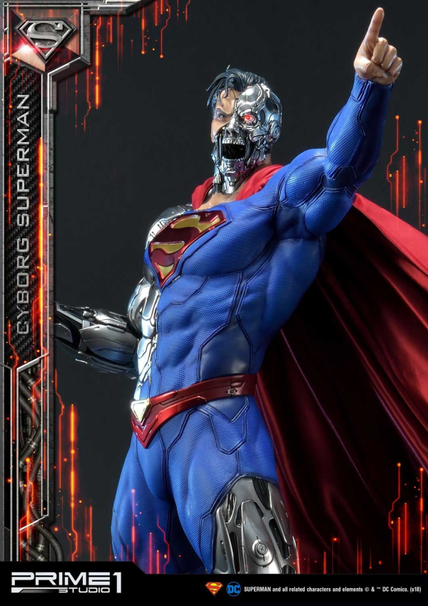 Prime 1 Studio Museum Masterline Superman (Comics) Cyborg Superman(4562471908002)(4562471908002)