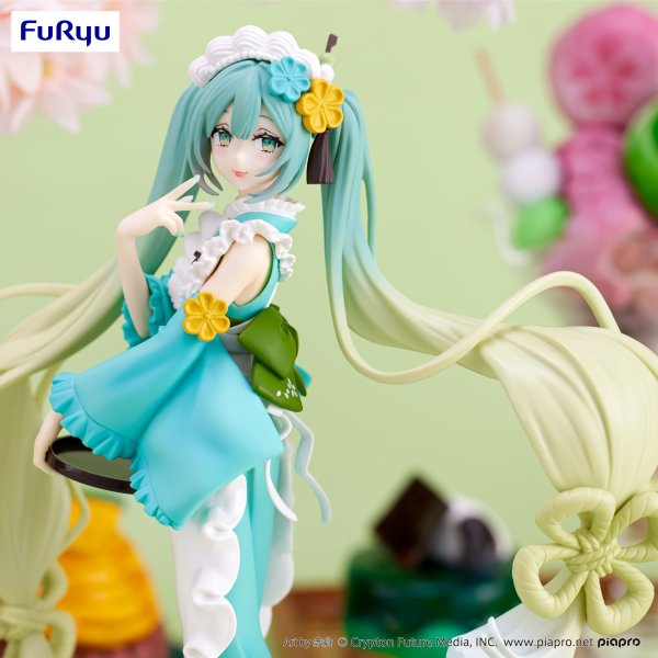 FURYU Corporation Hatsune Miku　Exceed Creative Figure -Matcha Green Tea Parfait Mint ver.-(4582655076440)(4582655076440)
