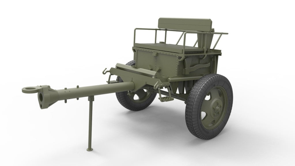 MiniArt 1/35 USV-BR 76-mm Gun Mod.1941 w/Limber & Crew | 4820041102886