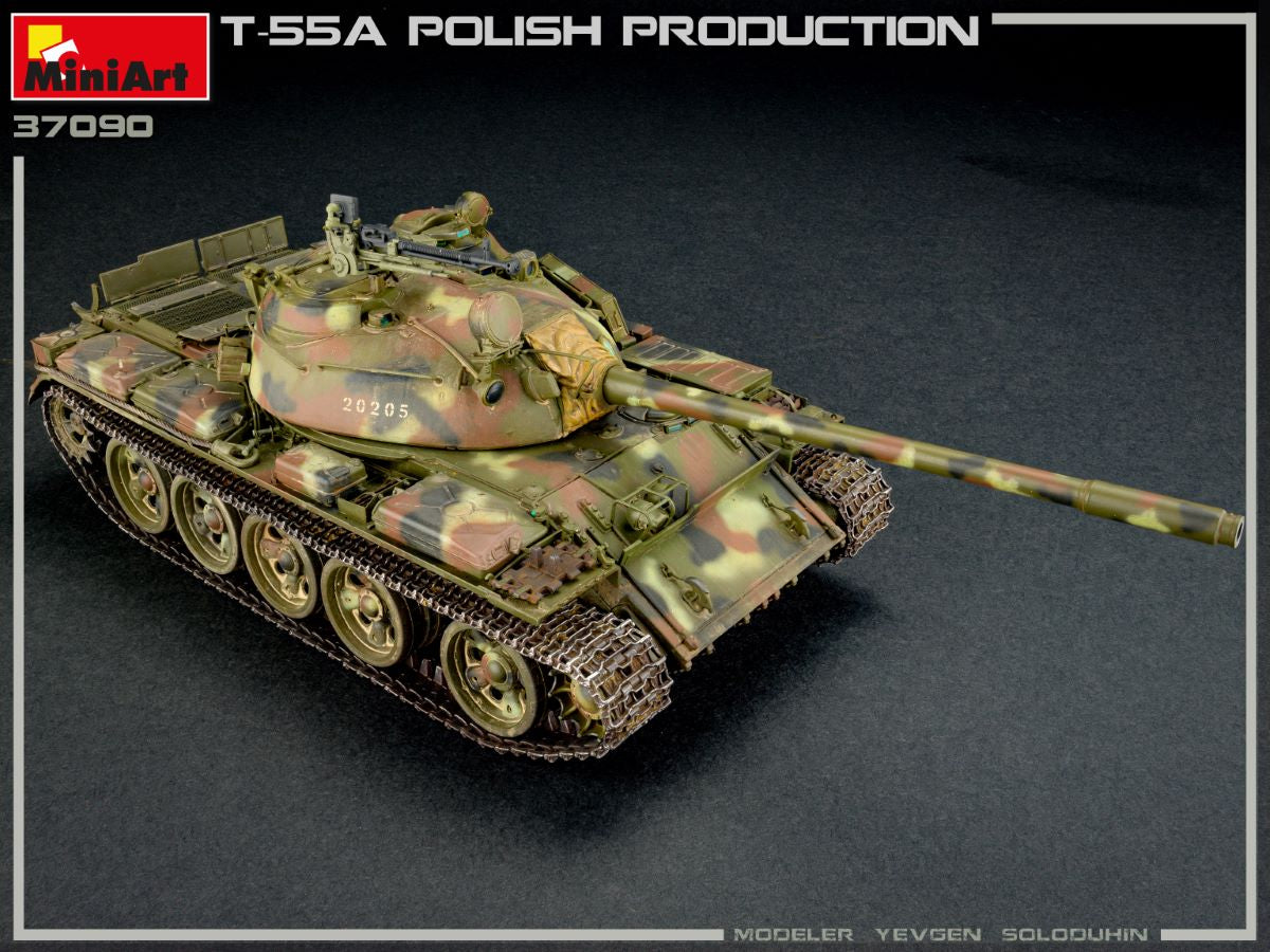 MiniArt T-55A Polish Production | 4820183313034