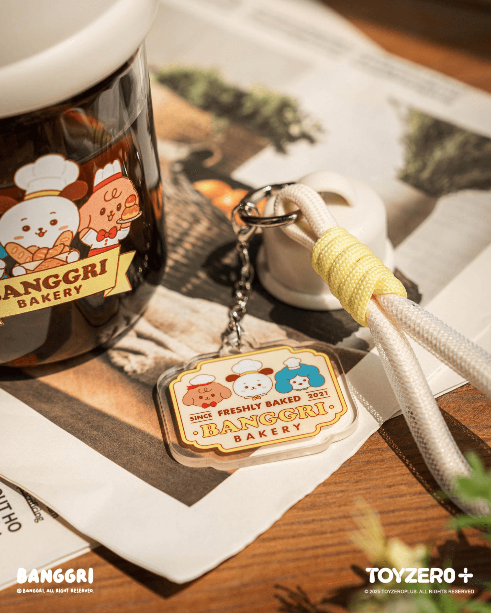 BANGGRI Bakery Series - Insulated Water Bottle with Straw | 6978531760936