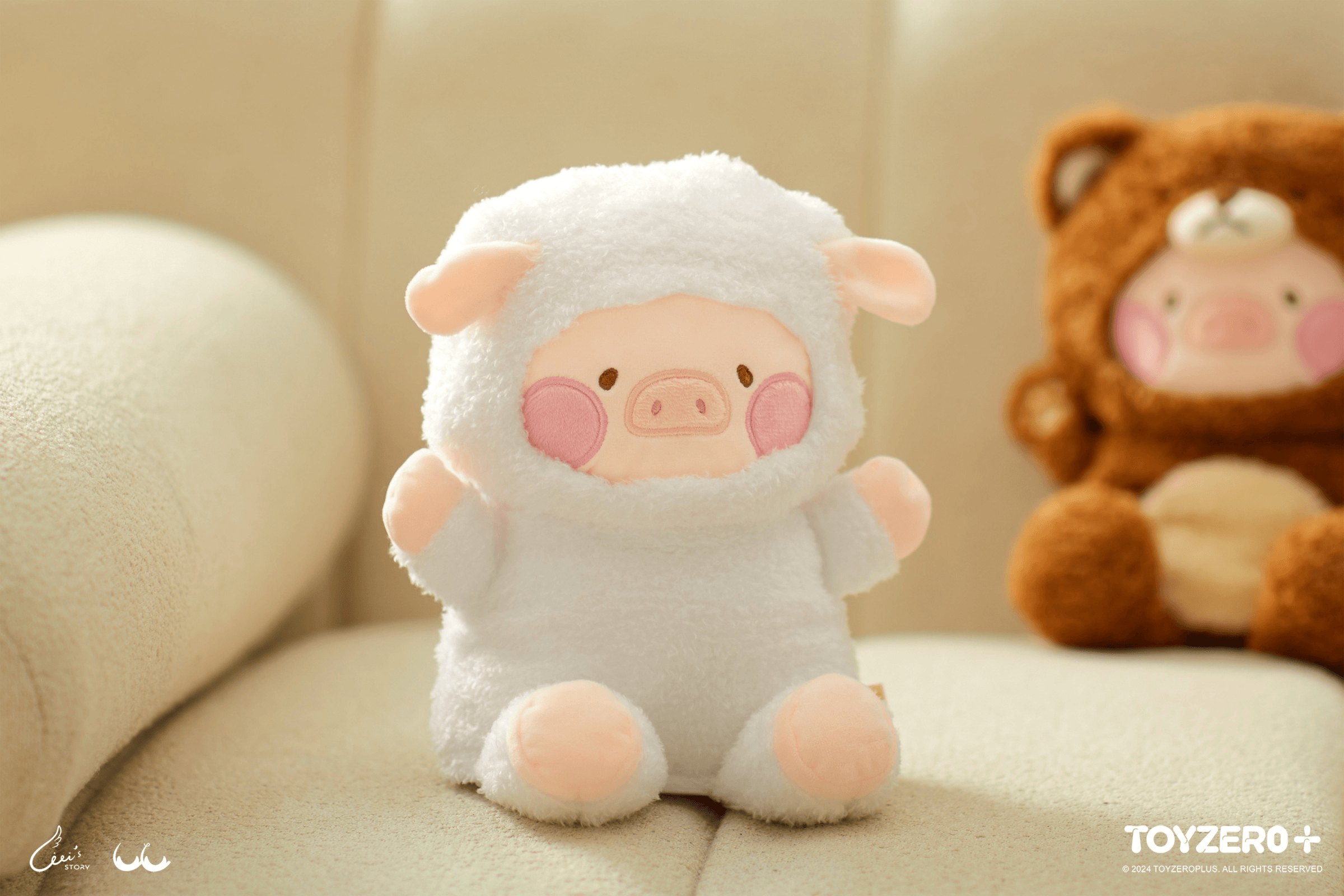 LuLu the Piggy Costume Series - Fluffy Hand Puppets (Sheep) | 781005758195