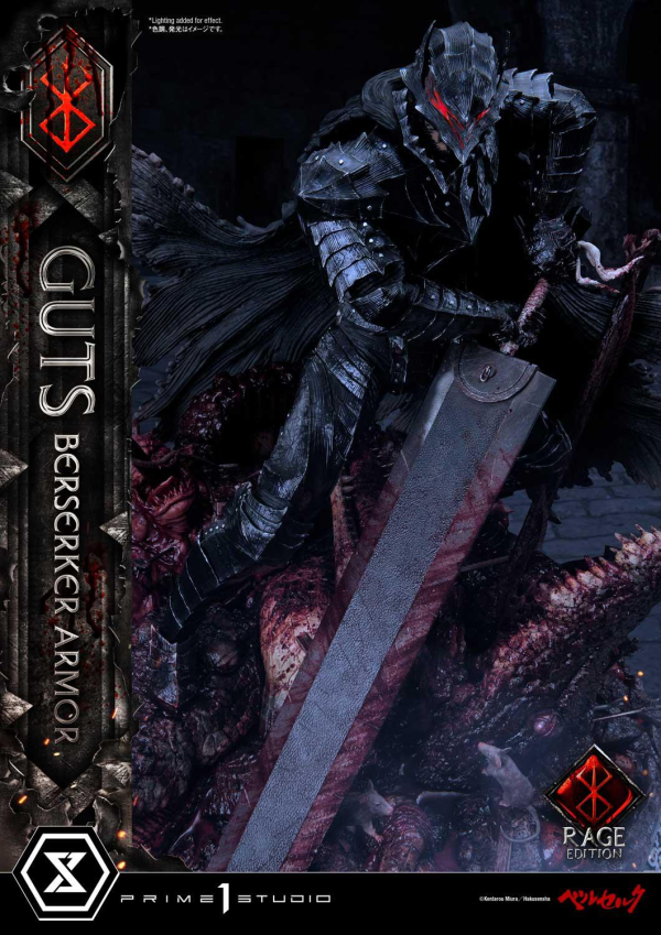 Prime 1 Studio Ultimate Premium Masterline Berserk Guts, Berserker Armor Rage Edition Deluxe Version(4582535948577)(4582535948577)