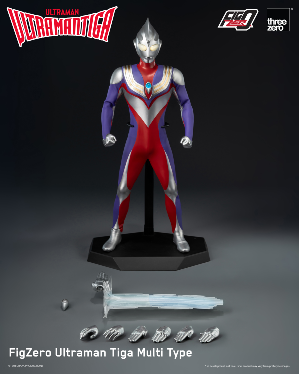 threezero FigZero Ultraman Tiga Multi Type | 4895250817746
