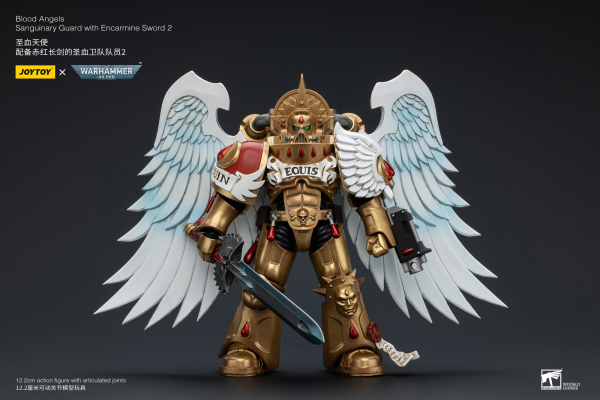 Joy Toy Blood Angels Sanguinary Guard with Encarmine Sword 2 | 6973130377066