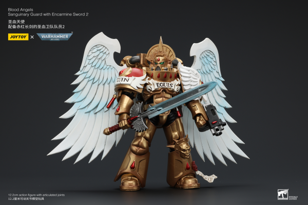 Joy Toy Blood Angels Sanguinary Guard with Encarmine Sword 2 | 6973130377066