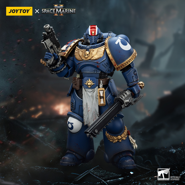 JOYTOY Ultramarines Lieutenant Titus-Collectors Edition | 6927054401369