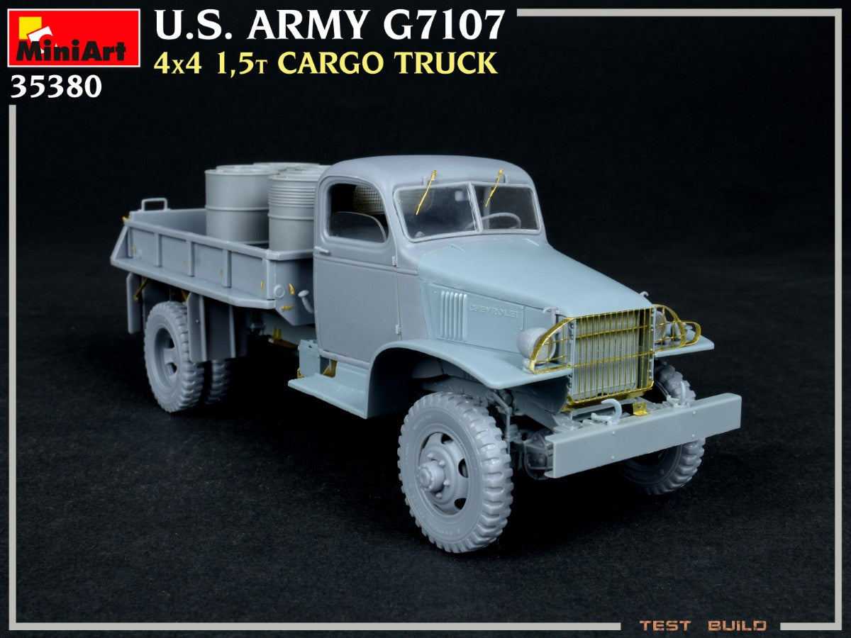 MiniArt 1/35 U.S. Army G7107 4X4 1,5t Cargo Truck | 4820183314260