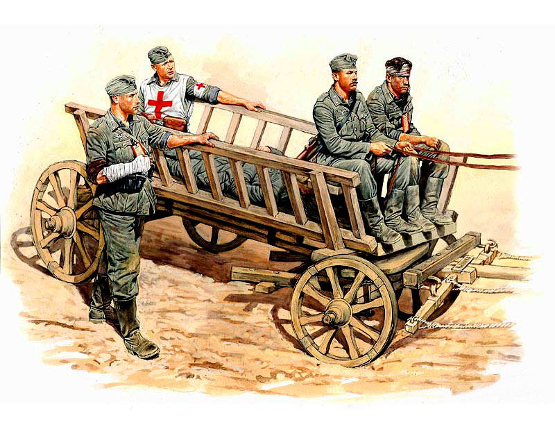 MASTER BOX 1/35 Road to the Rear