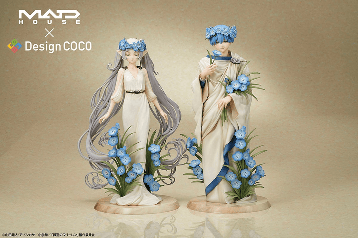 MADHOUSE x DesignCOCO Frieren: Beyond Journey's End Frieren & Himmel - Art Nouveau Style - 1/7 Complete Figure | 4595643112952