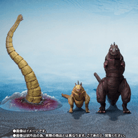 GODZILLA [2016] THE SECOND FORM &amp; THIRD FORM &amp; GIANT UNIDENTIFIED CREATURE SET | 4573102722188