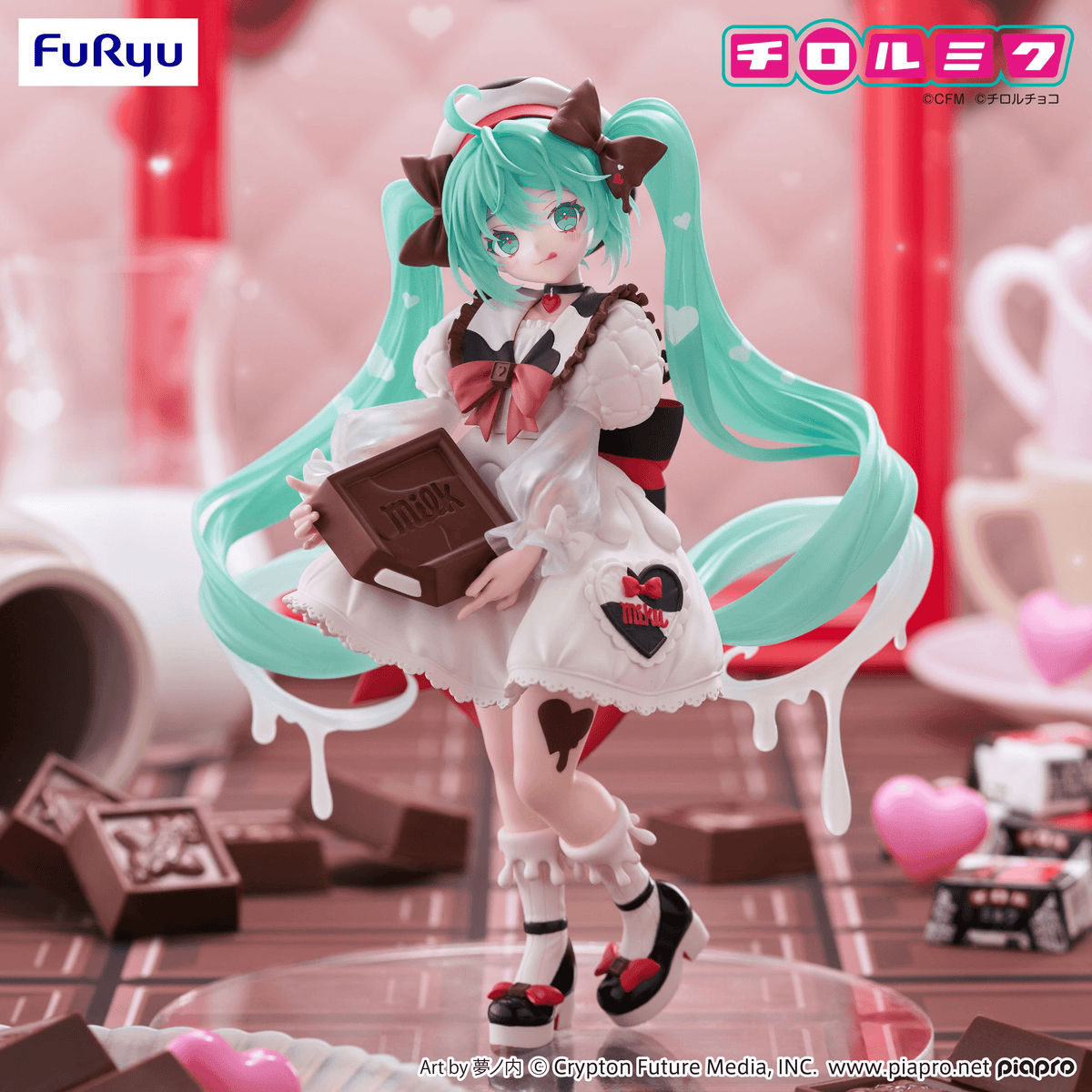 Hatsune Miku×TIROL CHOCO Trio-Try-iT Figure -Hatsune Miku×TIROL