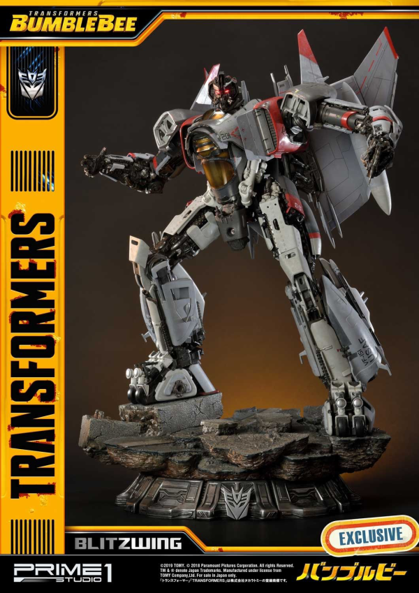 Prime 1 Studio Museum Masterline Transformers: Bumblebee (Film) Blitzwing EX Version(4562471908088)(4562471908088)