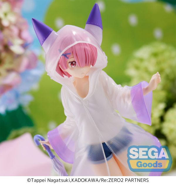 SEGA Luminasta "Re:ZERO -Starting Life in Another World-" Figure "Ram" -Day After the Rain- | 4580779546931