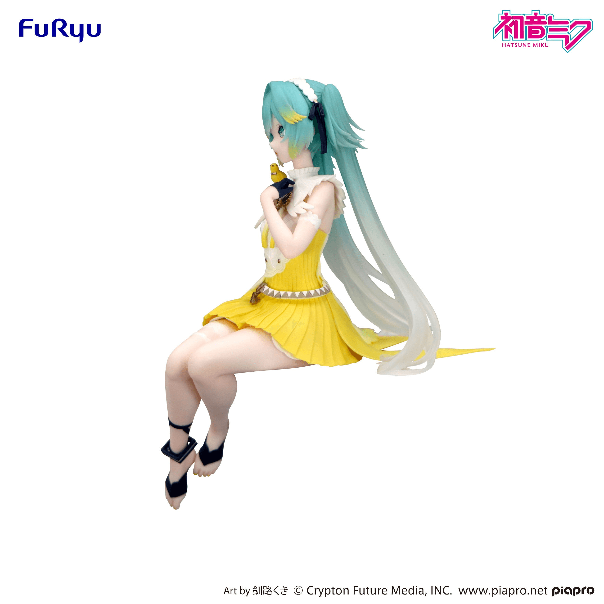 Hatsune Miku Noodle Stopper Figure -Canary Bird- | 4571623508922