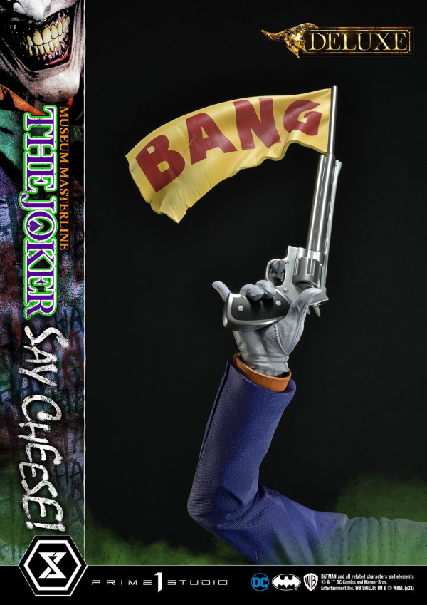 Prime 1 Studio Museum Masterline Batman (Comics) The Joker - Say Cheese! DX Bonus Version(4580708035123)(4580708035123)