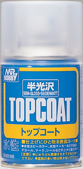 Mr Hobby Mr Top Coat Semi-Gloss | 4973028507812