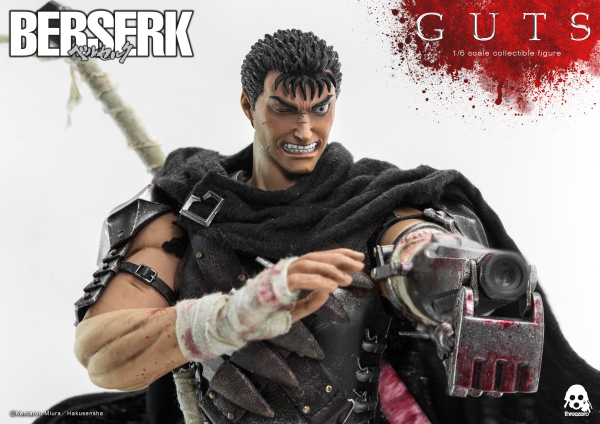 threezero BERSERK - Guts (Black Swordsman)(4897056200425)(4897056200425)