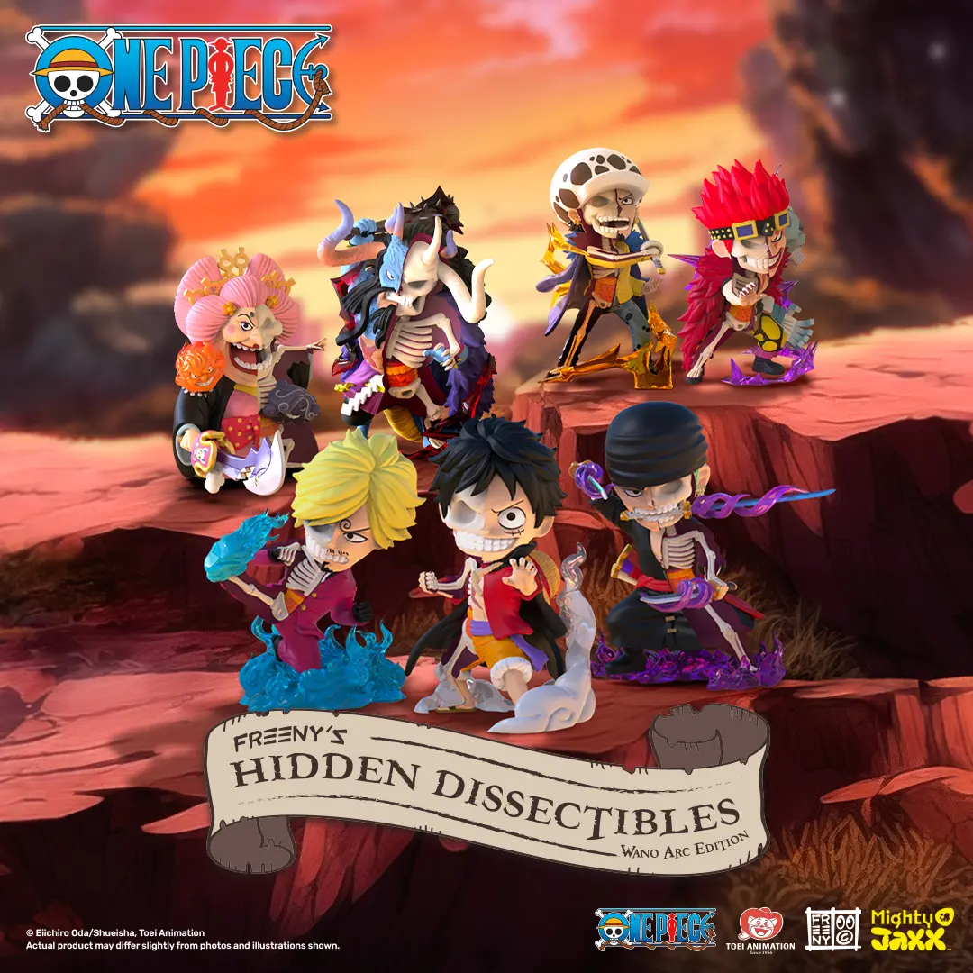 Freeny’s Hidden Dissectibles: One Piece (Wano) (Box of 6)