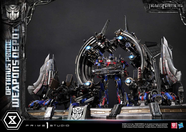 Prime 1 Studio Museum Masterline Transformers: Dark of the Moon (Film) Optimus Prime Weapons Depot Bonus Version(4582647121066)(4582647121066)