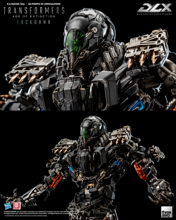threezero Transformers: Age of Extinction - DLX Lockdown | 4895250814172