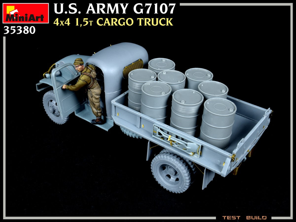 MiniArt 1/35 U.S. Army G7107 4X4 1,5t Cargo Truck | 4820183314260