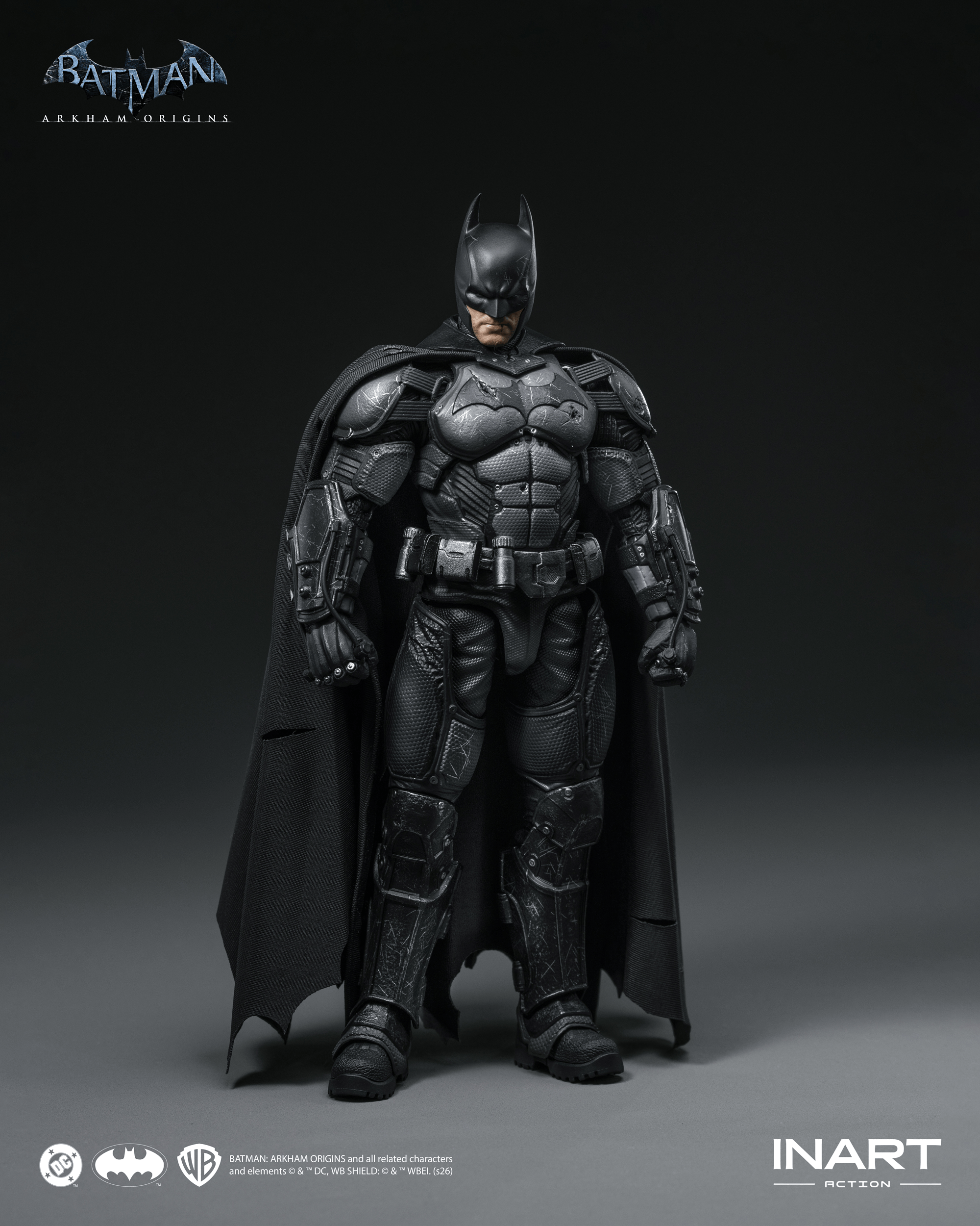 INART Action – Batman: Arkham Origins – Batman (Battle Damaged Version) Action Figure | 6972662531861