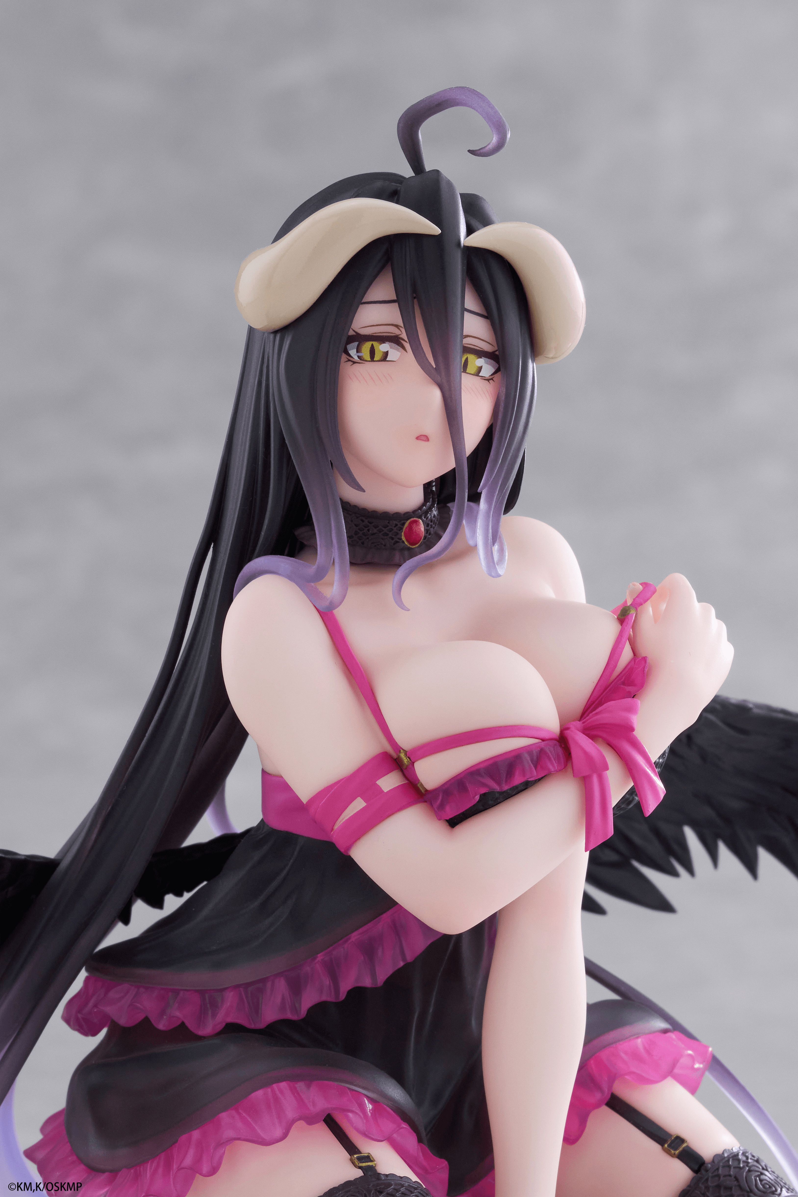 Overlord Desktop Cute Figure - Albedo (Negligee ver.) | 840342405220
