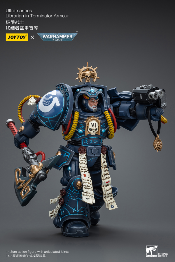 Joy Toy Ultramarines Librarian in Terminator Armour | 6973130379794