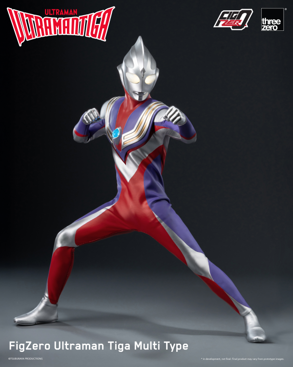 threezero FigZero Ultraman Tiga Multi Type | 4895250817746