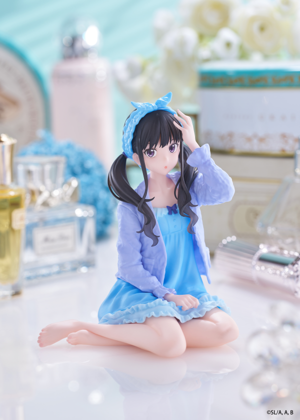 TAITO Lycoris Recoil Desktop Cute Figure - Takina Inoue (Roomwear Ver.) | 840342403974