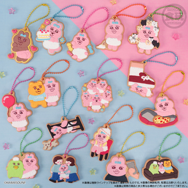 BANDAI Opanchu Usagi Cookie Charm "Opanchu Usagi" (Box/14), Bandai Shokugan Cookie Charmcot(4570117911491)(4570117911491)