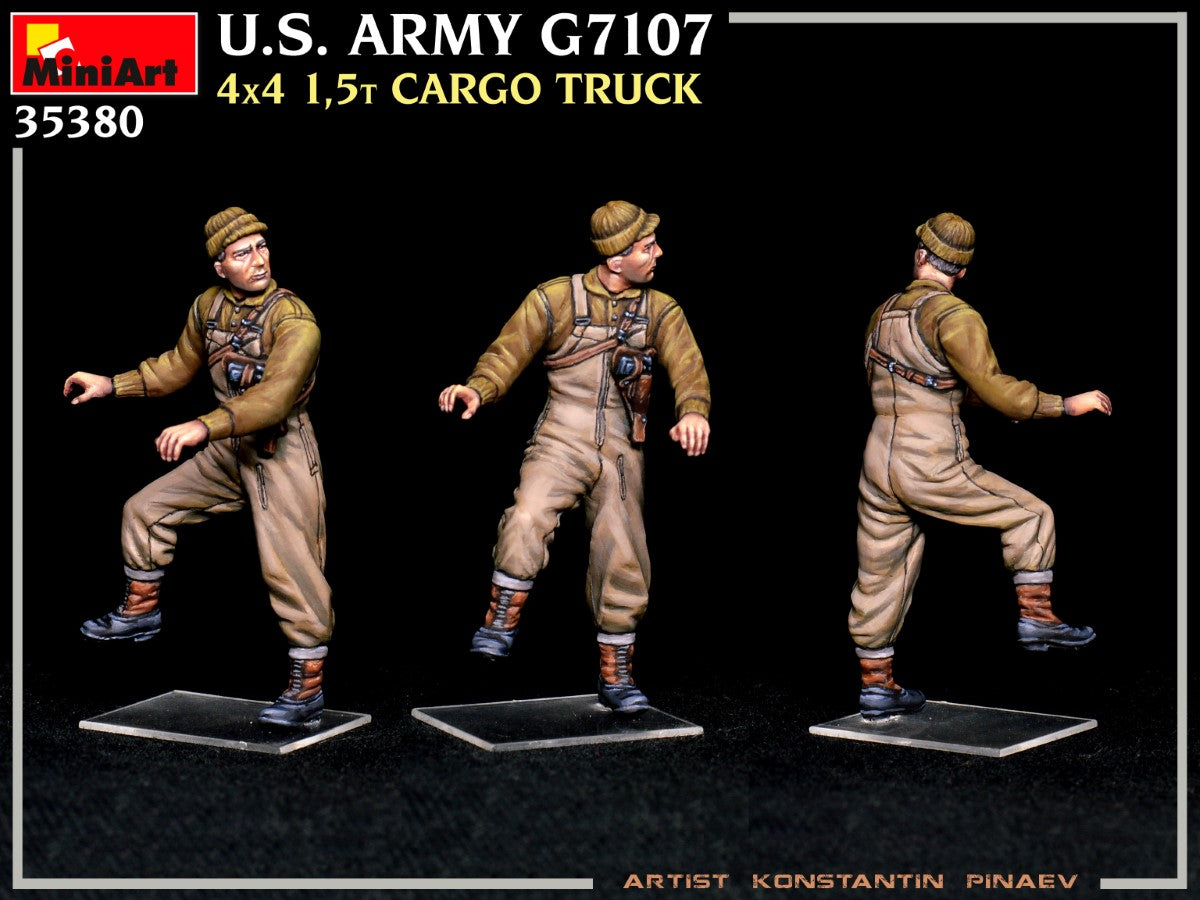 MiniArt 1/35 U.S. Army G7107 4X4 1,5t Cargo Truck | 4820183314260