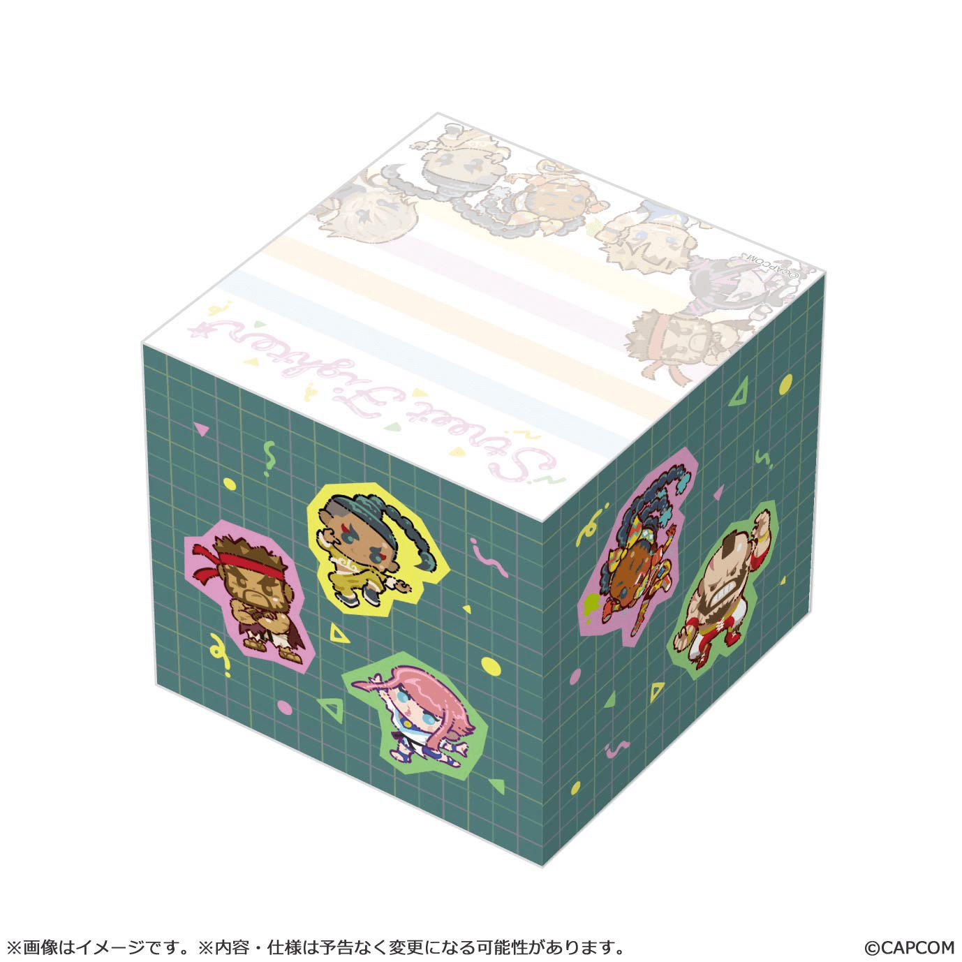 Street Fighter 6 Memo block CHIBI STYLE | 4976219139601