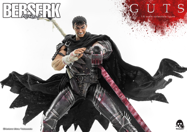 threezero BERSERK - Guts (Black Swordsman)(4897056200425)(4897056200425)
