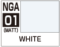 GSI Creos GUNDAM ASSEMBLE COLOR WHITE | 4973028434743