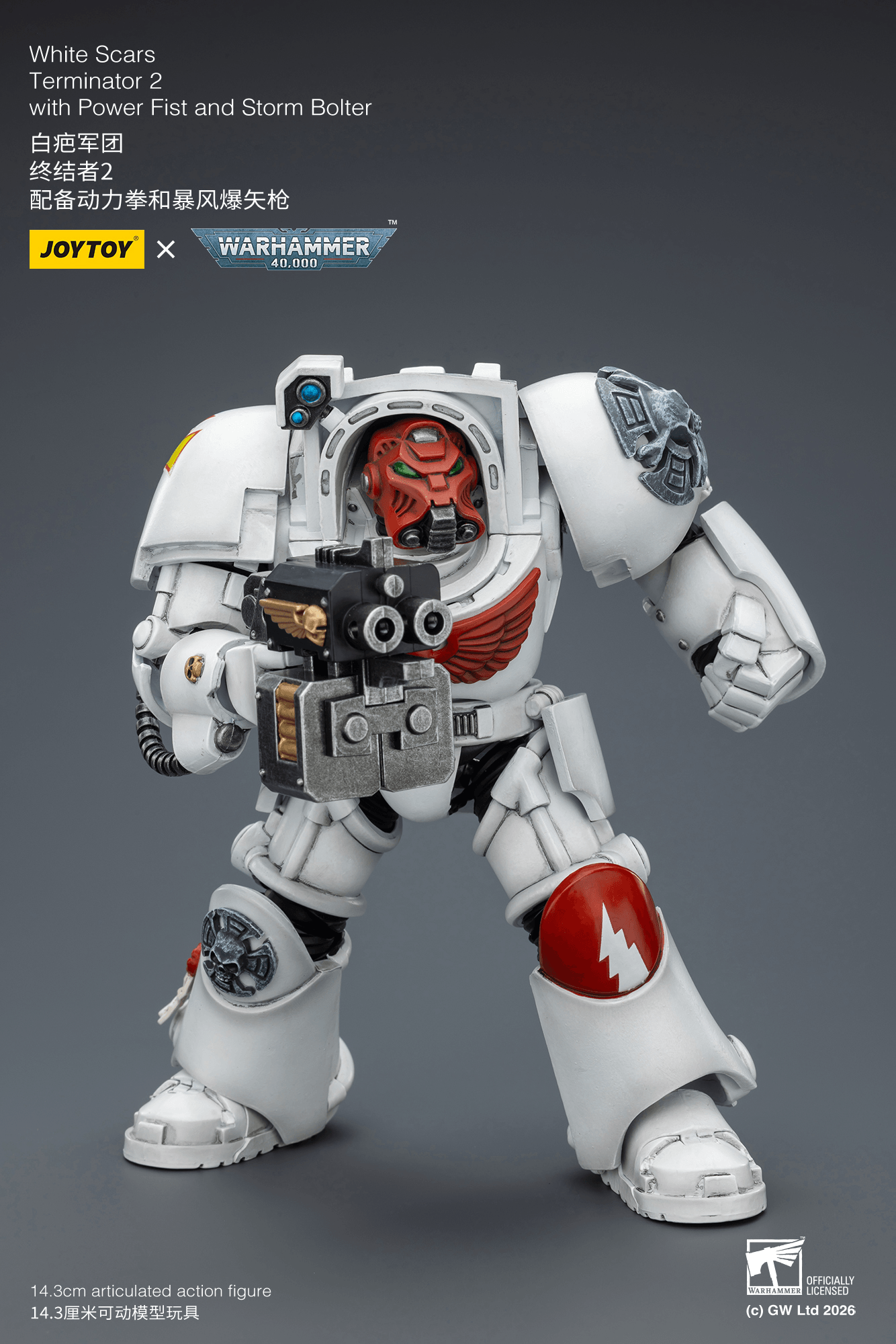 White Scars Terminator 2 with Power Fist and Storm Bolter | 6927054403196