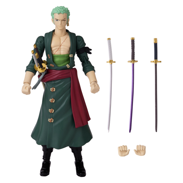 BANDAI Roronoa Zoro One Piece, BNTCA Anime Heroes | 0045557369323