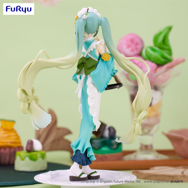 FURYU Corporation Hatsune Miku　Exceed Creative Figure -Matcha Green Tea Parfait Mint ver.-(4582655076440)(4582655076440)