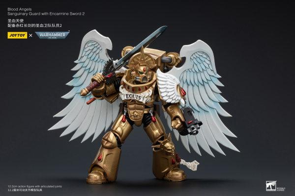 Joy Toy Blood Angels Sanguinary Guard with Encarmine Sword 2 | 6973130377066