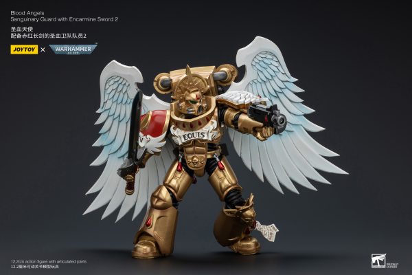Joy Toy Blood Angels Sanguinary Guard with Encarmine Sword 2 | 6973130377066