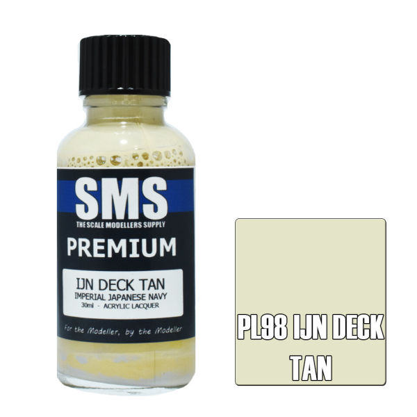 The Scale Modellers Supply (SMS) Premium IJN DECK TAN 30ml | 707959822553