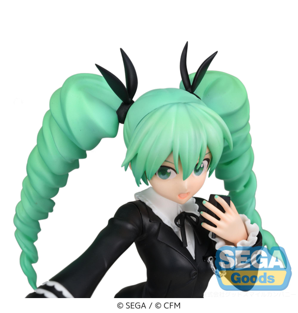 SEGA "Hatsune Miku -Project DIVA Arcade Future Tone" SPM Figure "Hatsune Miku - Dark Angel"(re-run)