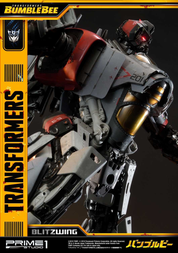Prime 1 Studio Museum Masterline Transformers: Bumblebee (Film) Blitzwing EX Version(4562471908088)(4562471908088)