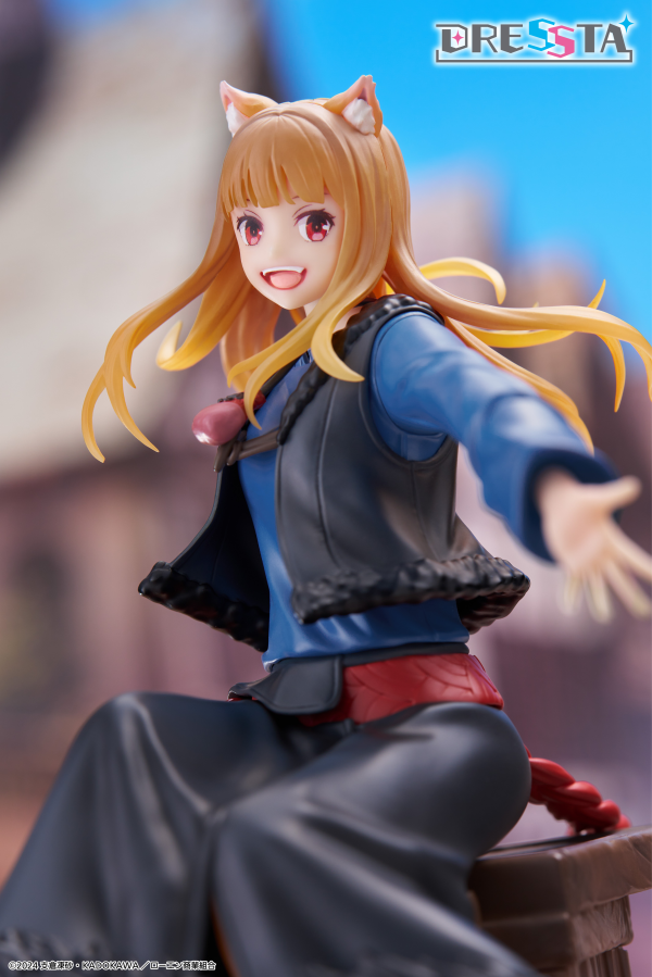 TAITO Spice and Wolf: MERCHANT MEETS THE WISE WOLF DRESSTA Statue Figure - Holo(0840342403158)